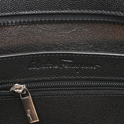 Salvatore Ferragamo SALVATORE FERRAGAMO Calfskin Medium Tote Black 5 of 11