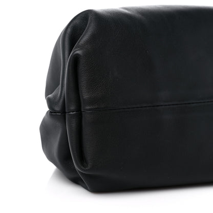 Bottega Veneta Smooth Butter Calf The Pouch Oversized Clutch Black 7 of 8