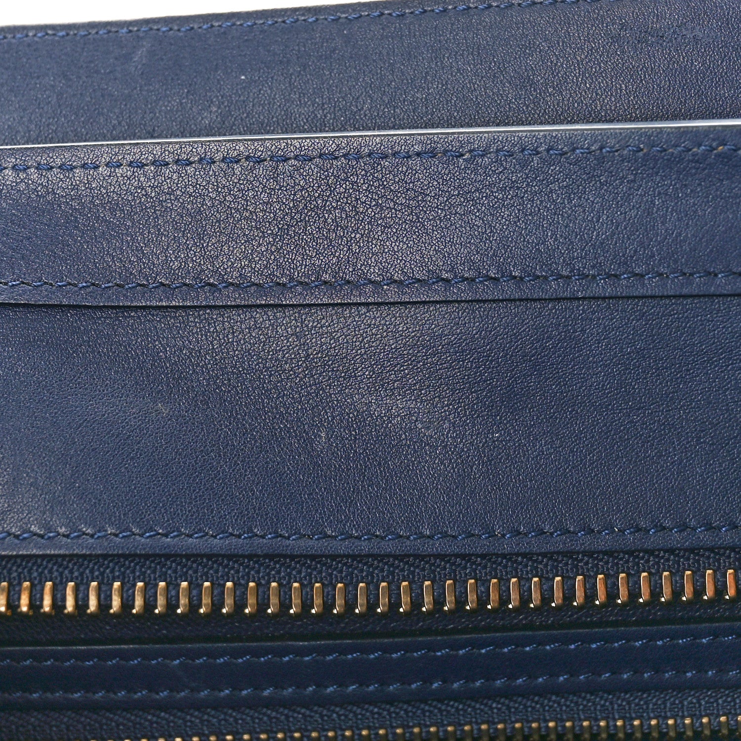 Celine Smooth Calfskin Micro Luggage Navy Blue 10 of 12