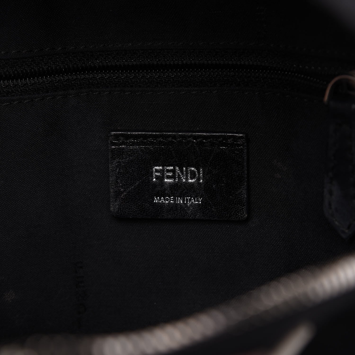 Fendi Nylon Vitello Fox Goat Fur Monster Eyes Mini Backpack Black Multicolor Sky 8 of 11