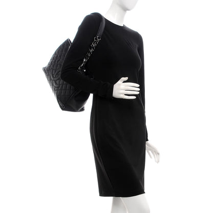 Chanel Caviar Quilted Grand Shopping Tote GST Black 2 of 10