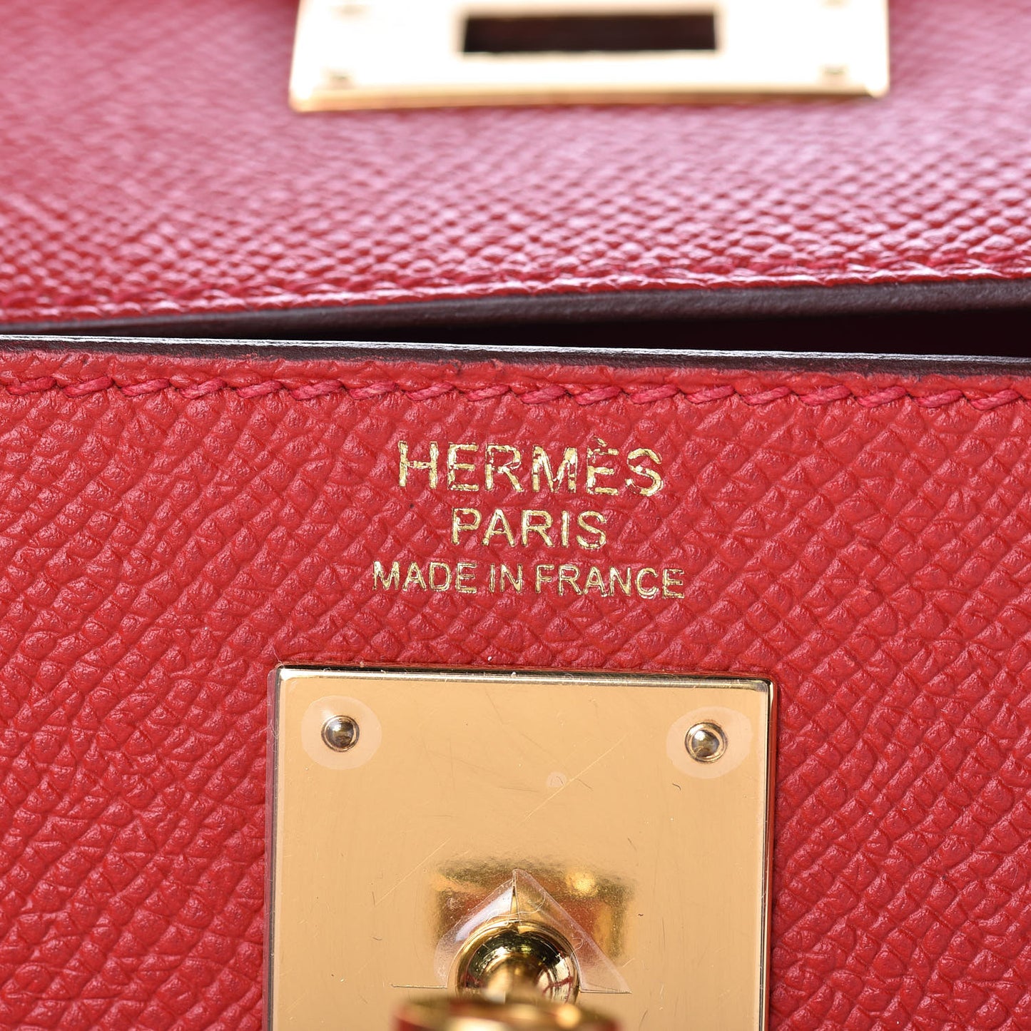 Epsom Kelly Sellier 32 Rouge Casaque