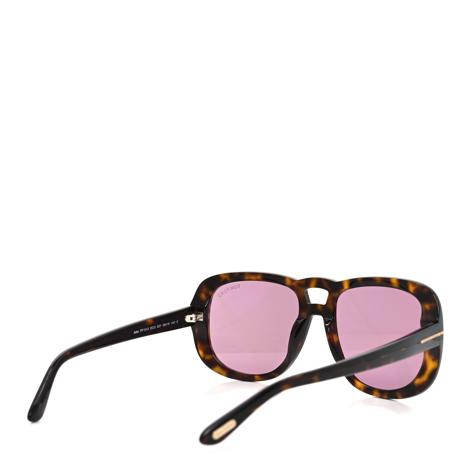 Tom Ford Acetate Billie Sunglasses TF1012 Tortoise 4 of 7
