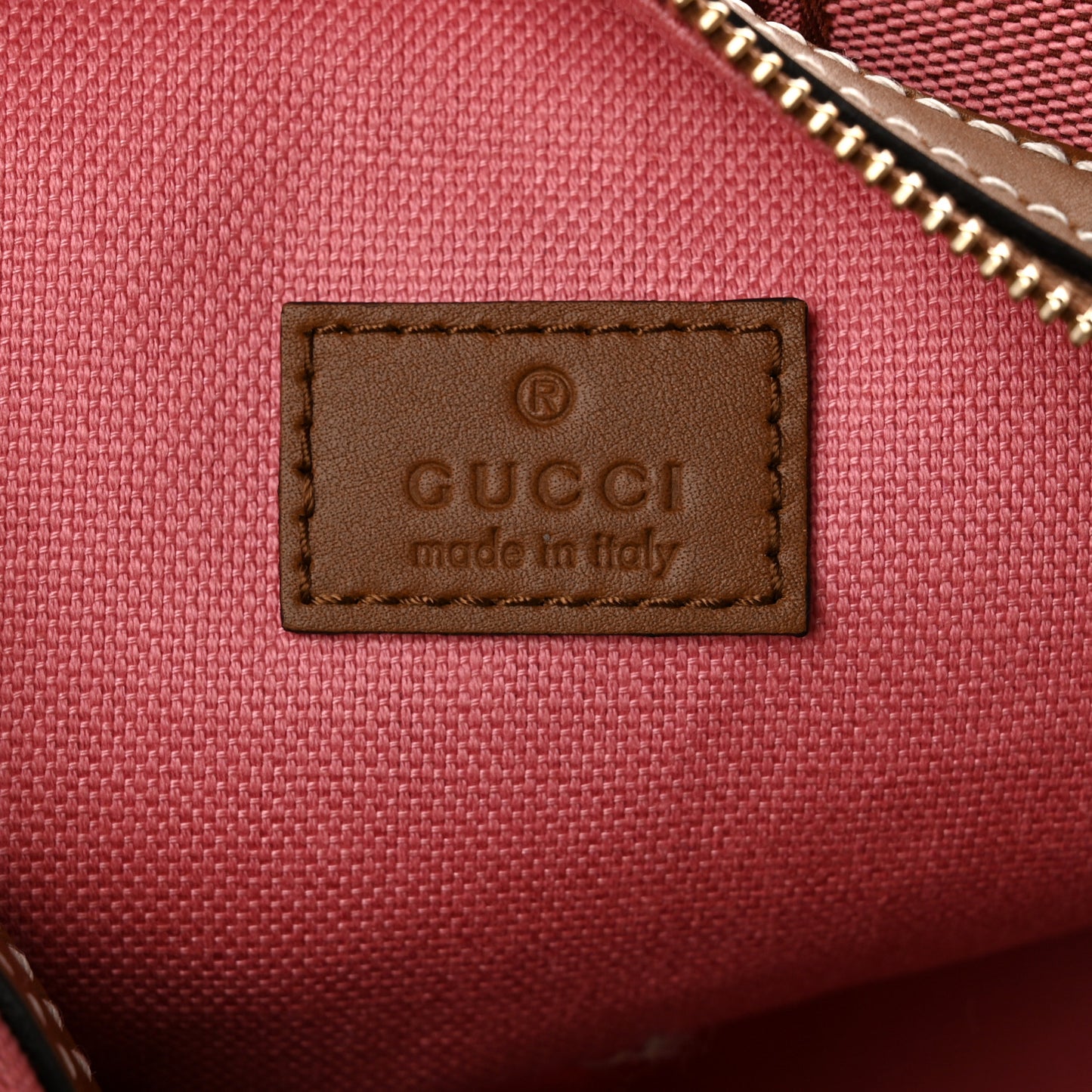 GG Supreme Web Mini GG Top Handle Bag Pink Beige