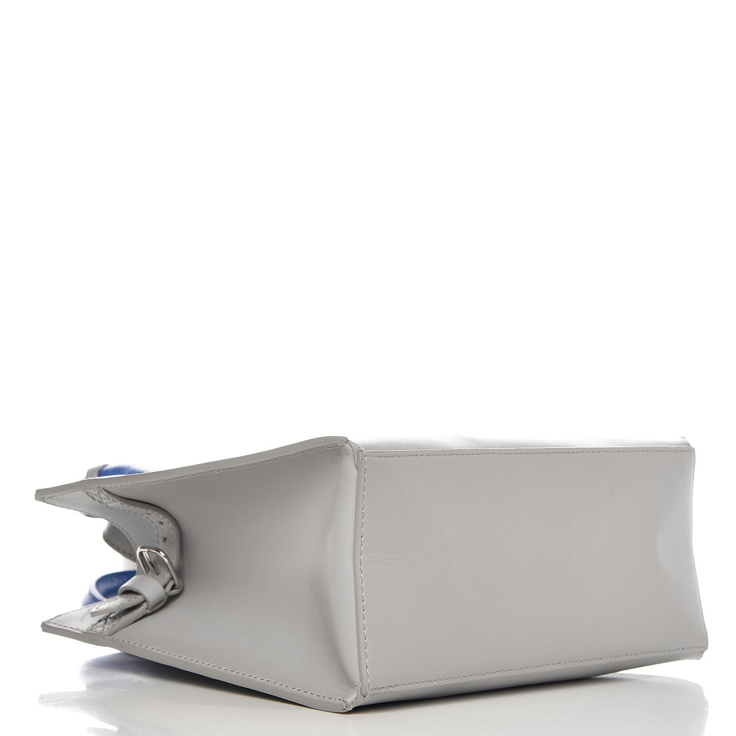 Smooth Calfskin Acrochord Mini All Afternoon Gris Cyan