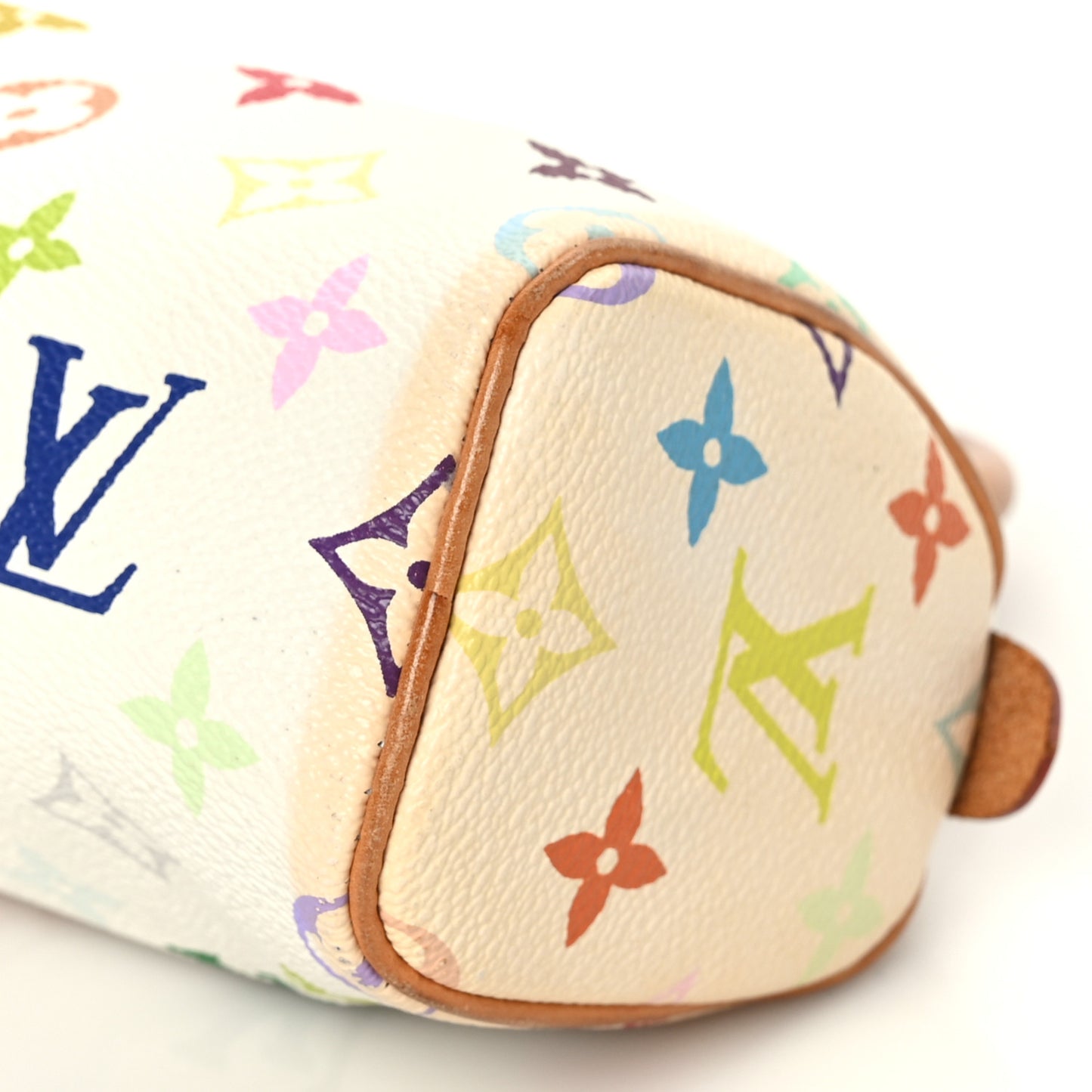 Monogram Multicolor Mini Sac HL Speedy White