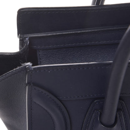 Celine Smooth Calfskin Nano Luggage Ink 11 of 13
