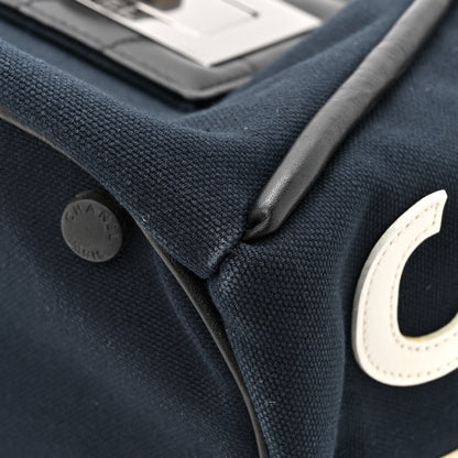 Chanel Canvas Cruise 31 Rue Cambon Rope Cabas Tote Navy 9 of 12
