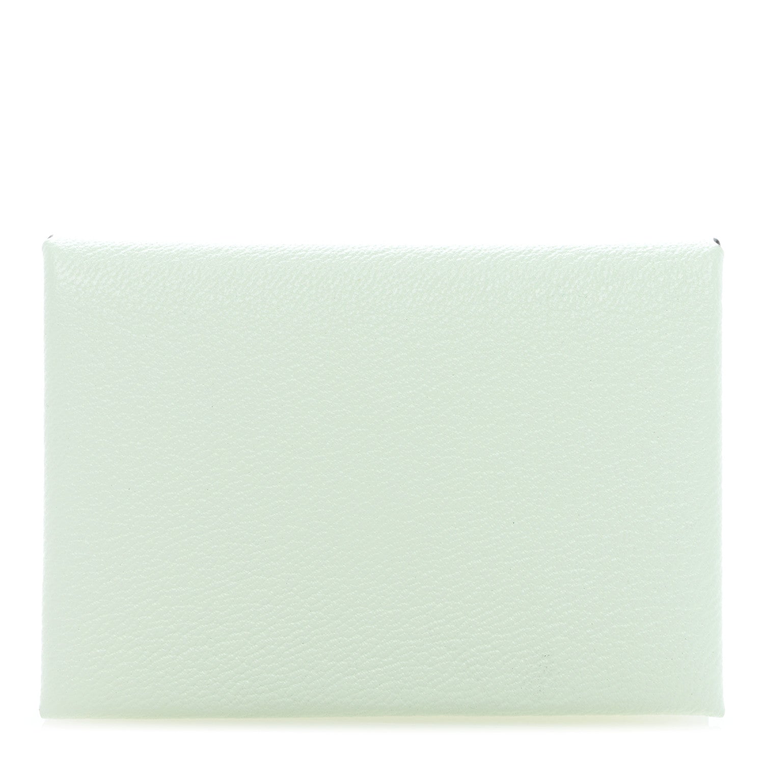 Hermes Chevre Mysore Verso Calvi Duo Card Case Vert Fizz Menthe 1 of 6