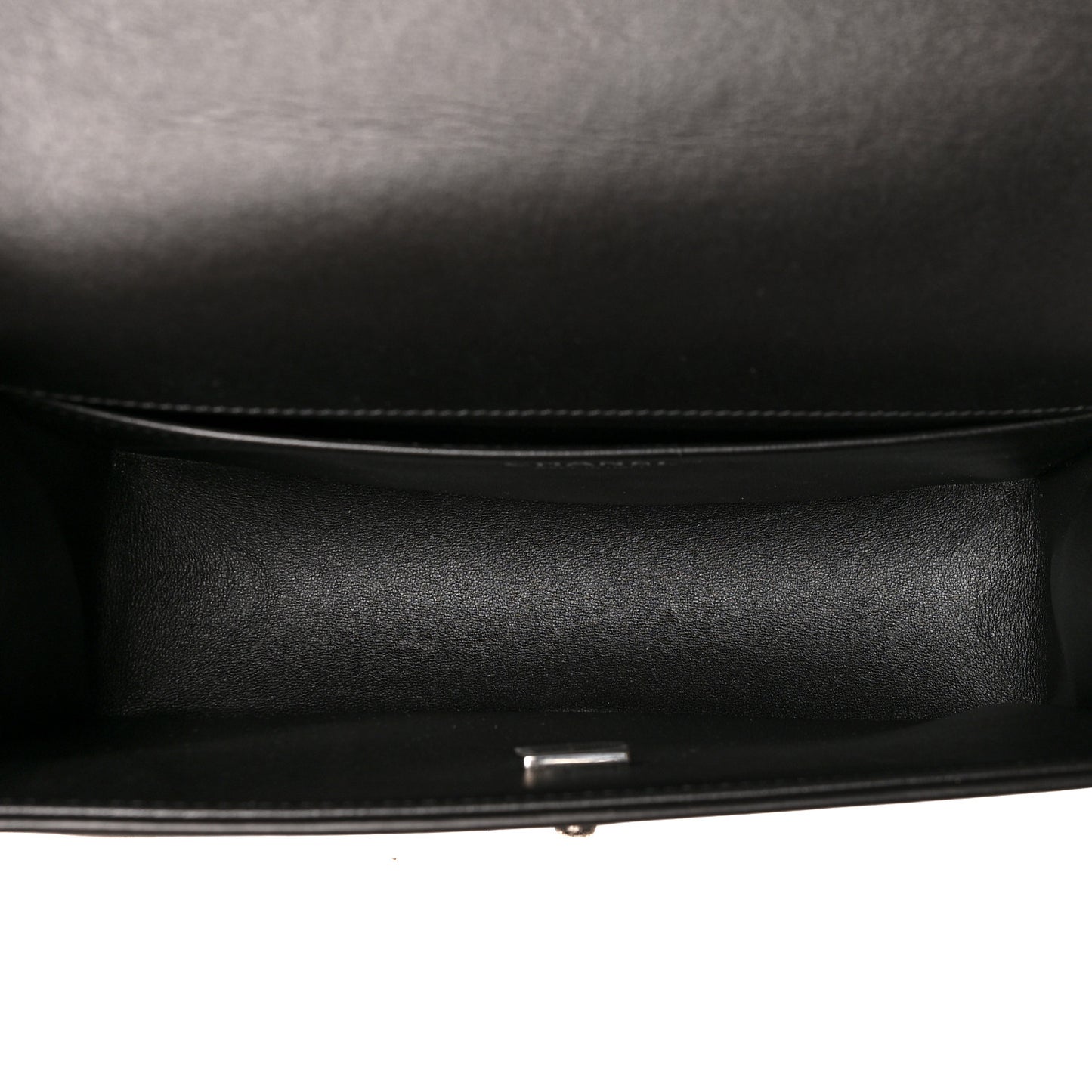 Calfskin Quilted Medium Boy Flap Black