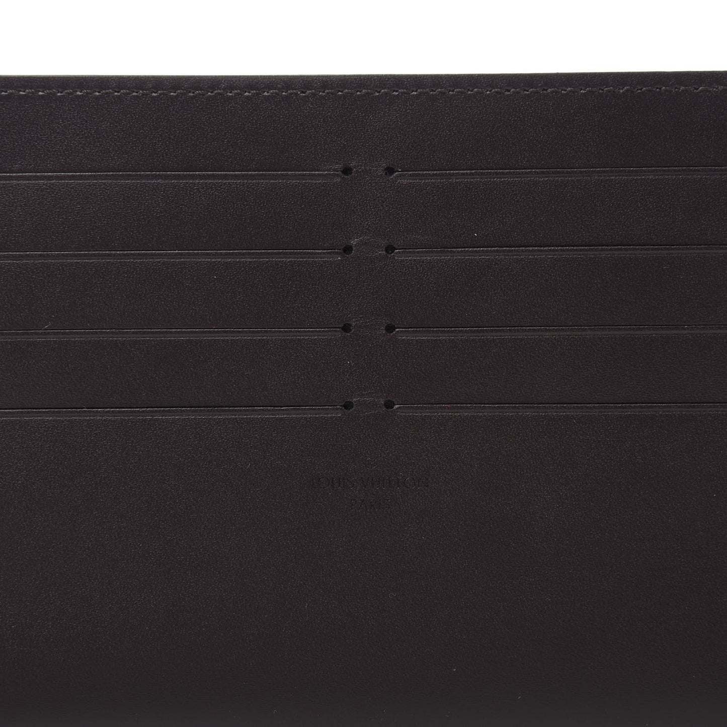 Calfskin Felicie Card Holder Insert Amarante