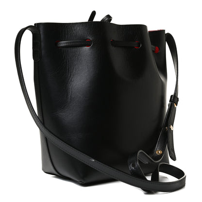 Mansur Gavriel Calfskin Mini Bucket Bag Black Flamma 3 of 13