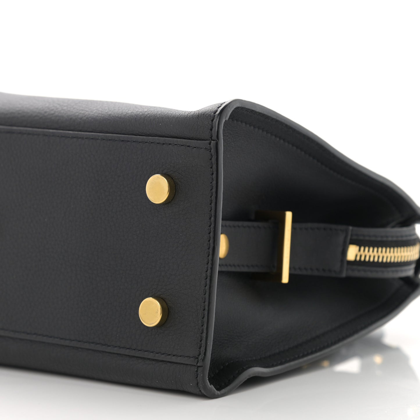 Calfskin Monogram Baby Downtown Cabas Black