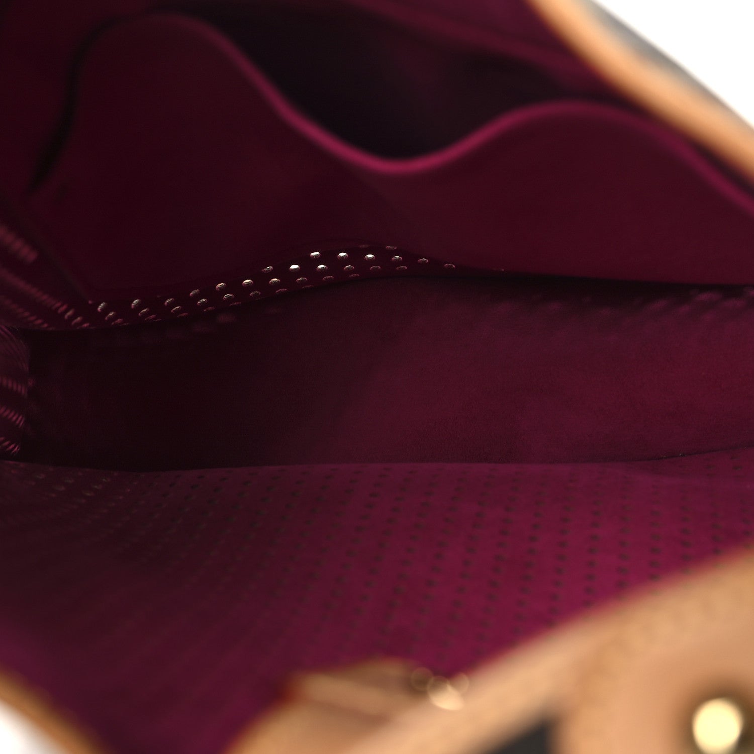 Louis Vuitton Monogram Perforated Musette Fuchsia 5 of 9
