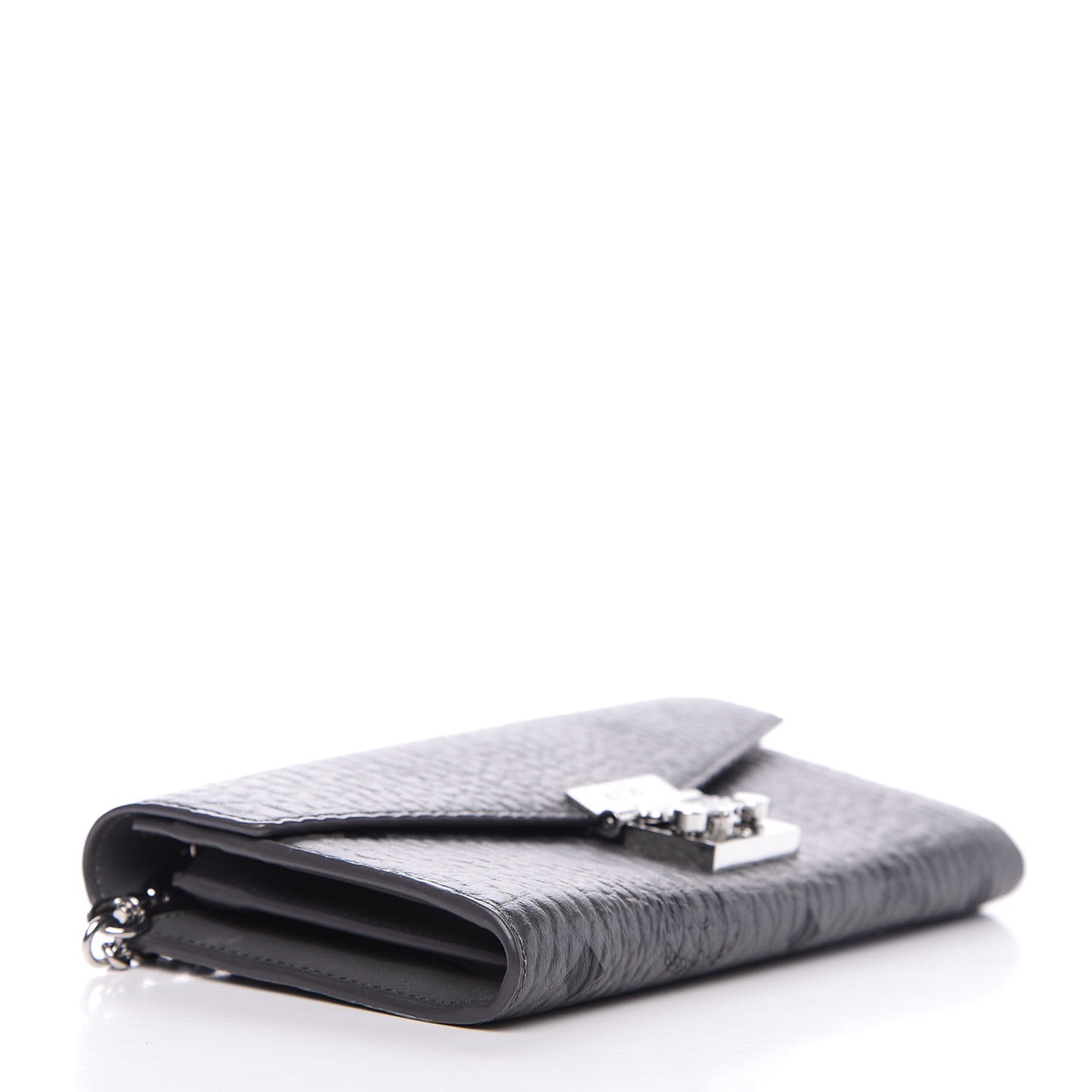 Visetos Large Patricia Wallet On Chain Phantom Grey