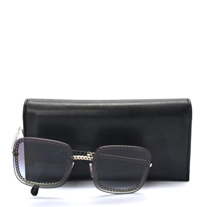 Chanel Chain Square Sunglasses 4244 Black 7 of 7