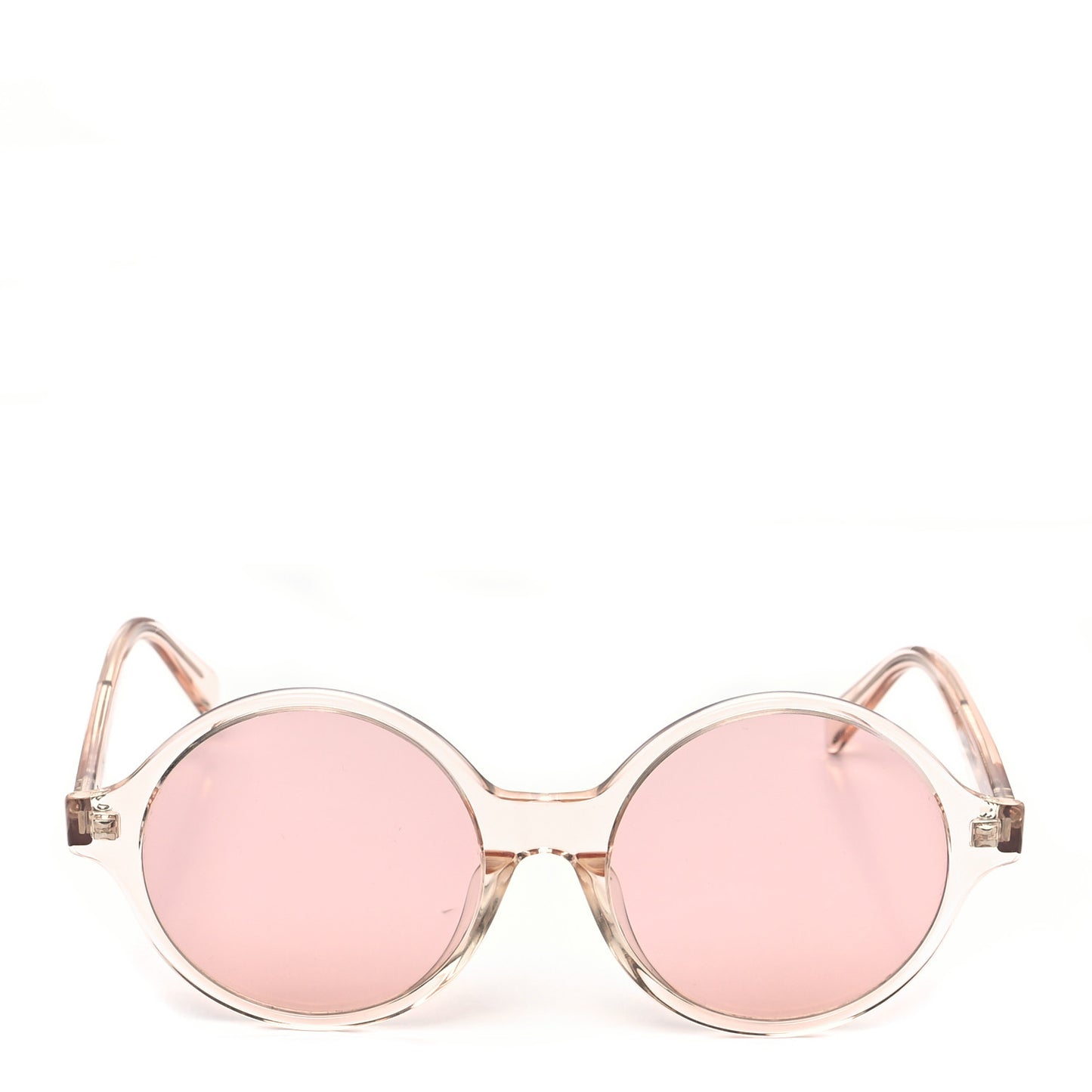 Round Sunglasses CL 40051/I Transparent Light Pink