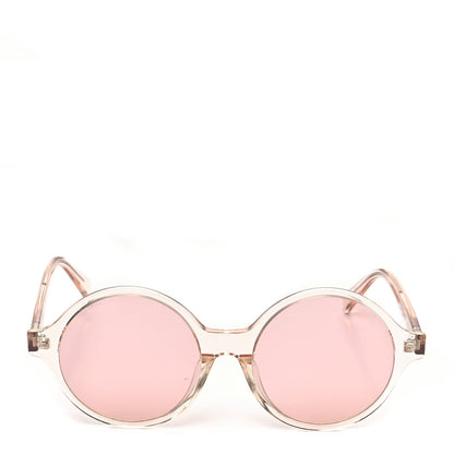 Celine Round Sunglasses CL 40051/I Transparent Light Pink 2 of 6