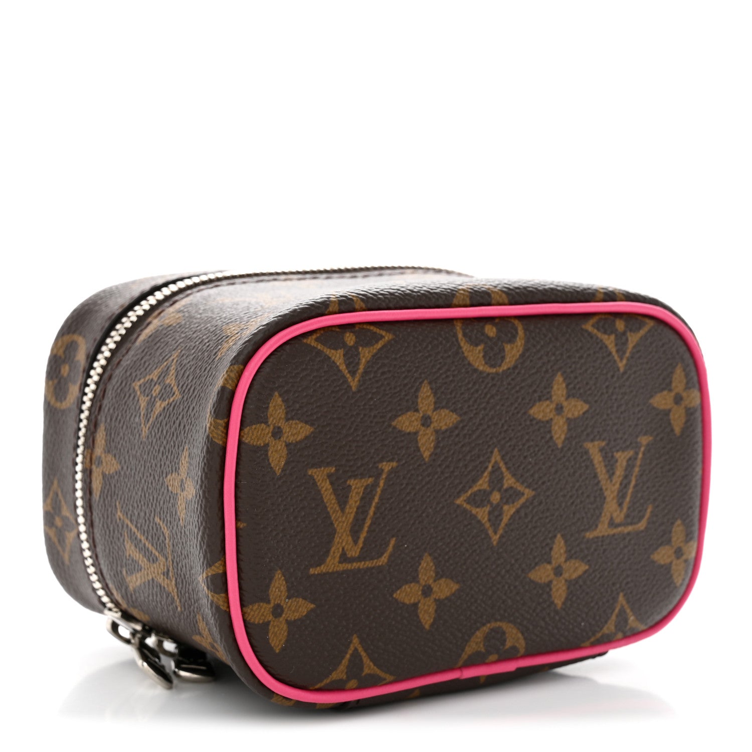 Louis Vuitton Monogram Macassar Nice Nano Rose Pondichery 4 of 7