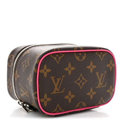 Louis Vuitton Monogram Macassar Nice Nano Rose Pondichery 4 of 7