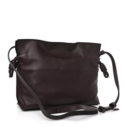 Loewe Calfskin Mini Flamenco Knot Clutch Prune 3 of 9