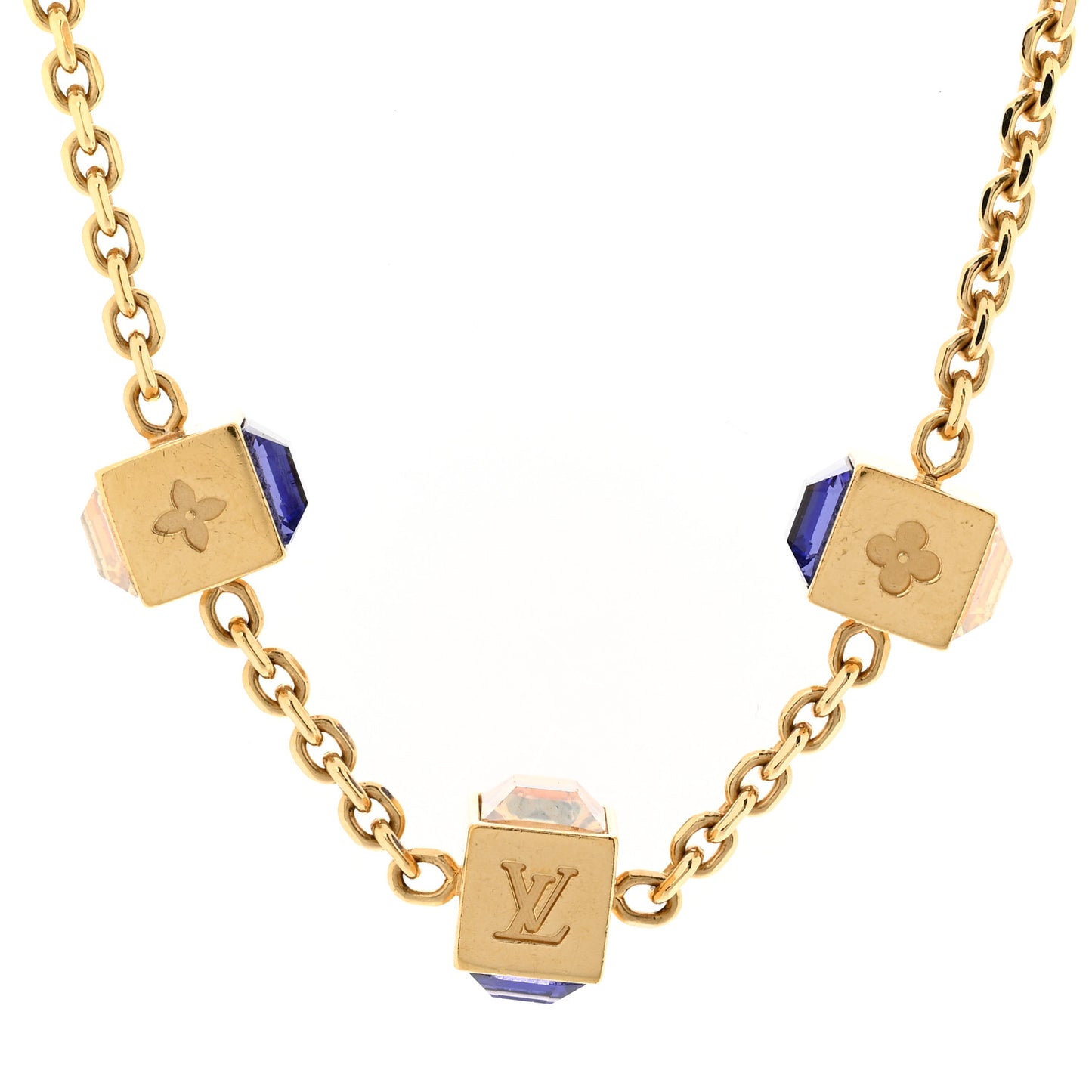 Swarovski Gamble Short Necklace Azur