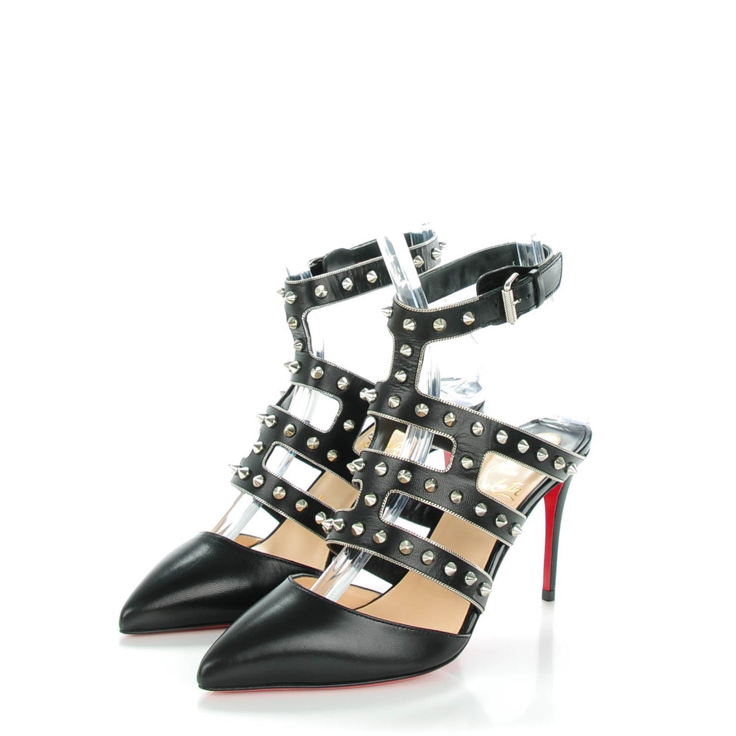 Kid Tchicaboum 85 Pumps 37.5 Black Silver