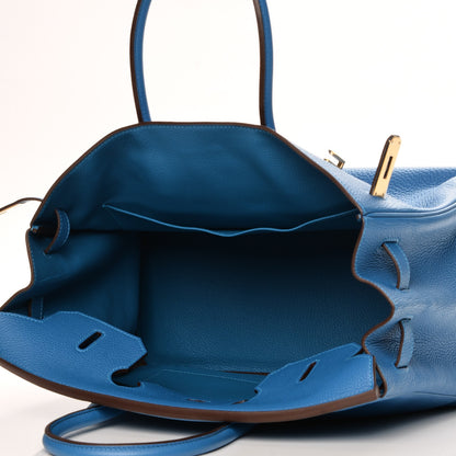 Hermes Togo Birkin 35 Mykonos 27 of 31