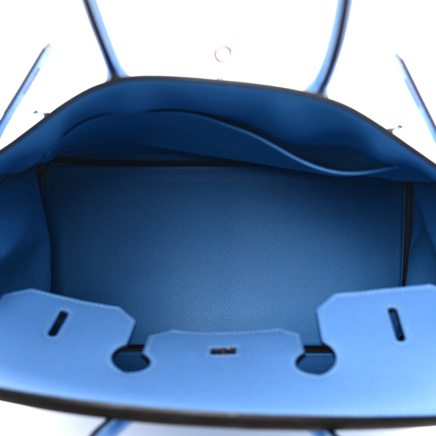 Epsom Birkin 35 Bleu Paradis