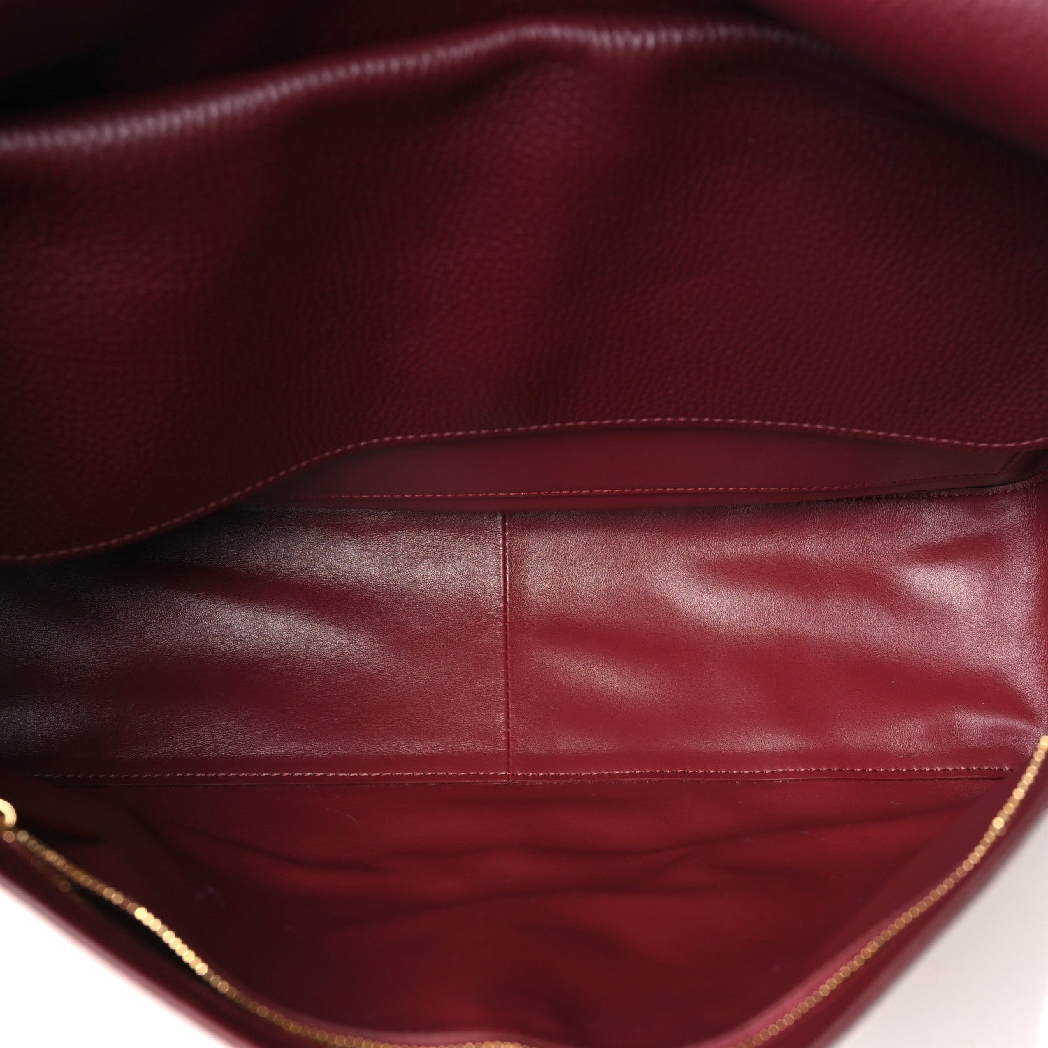 Chanel Grained Calfskin Souplissimo Maxi Flap Burgundy 5 of 11