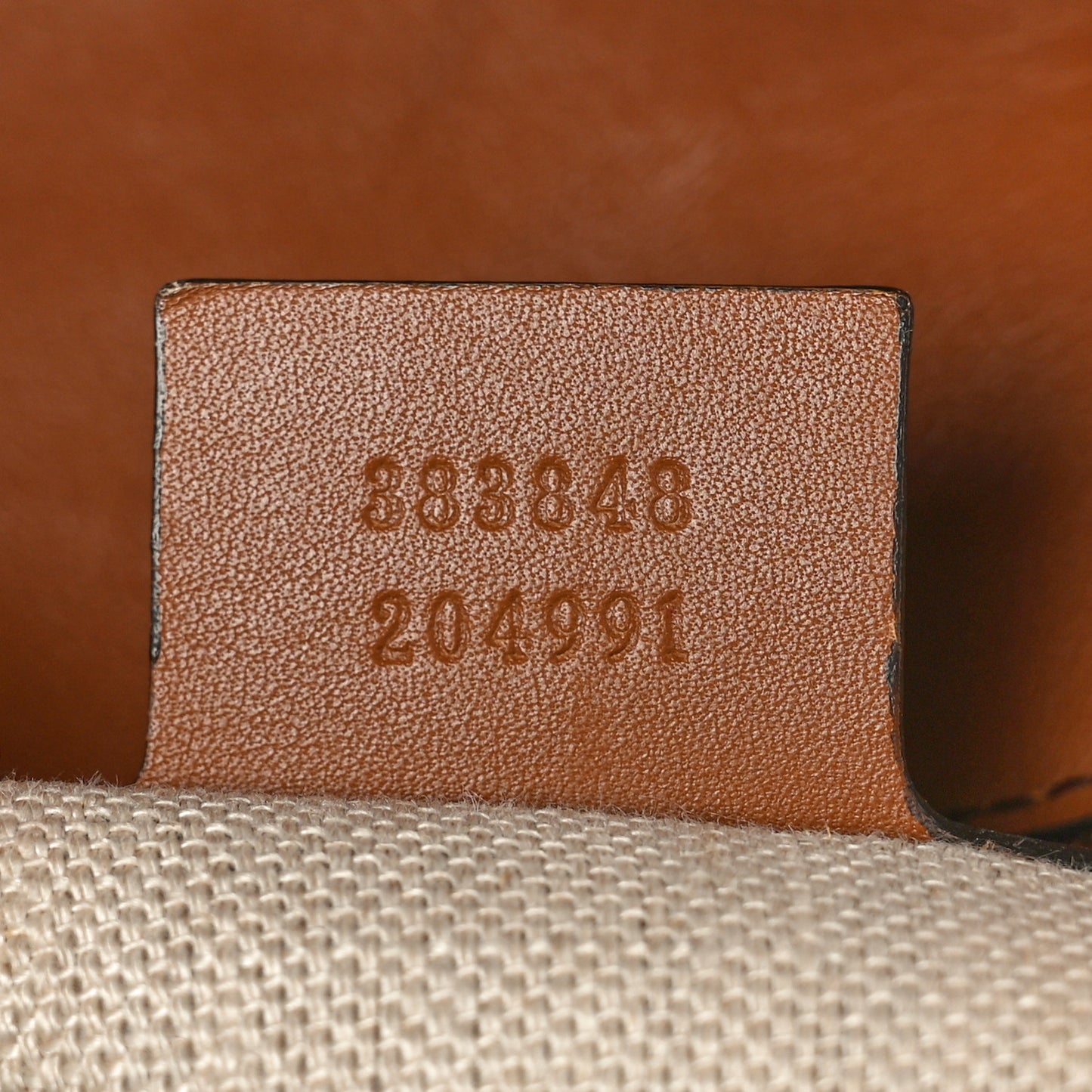 Monogram Medium Lady Web Shoulder Bag Beige Cuir
