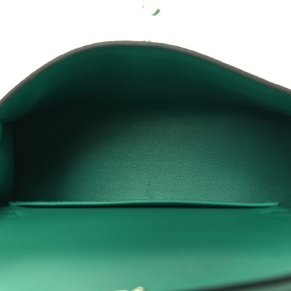 Hermes Epsom Mini Kelly Sellier 20 Vert Vertigo 5 of 10