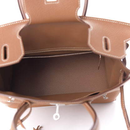 Hermes Togo Birkin 30 Gold 5 of 12