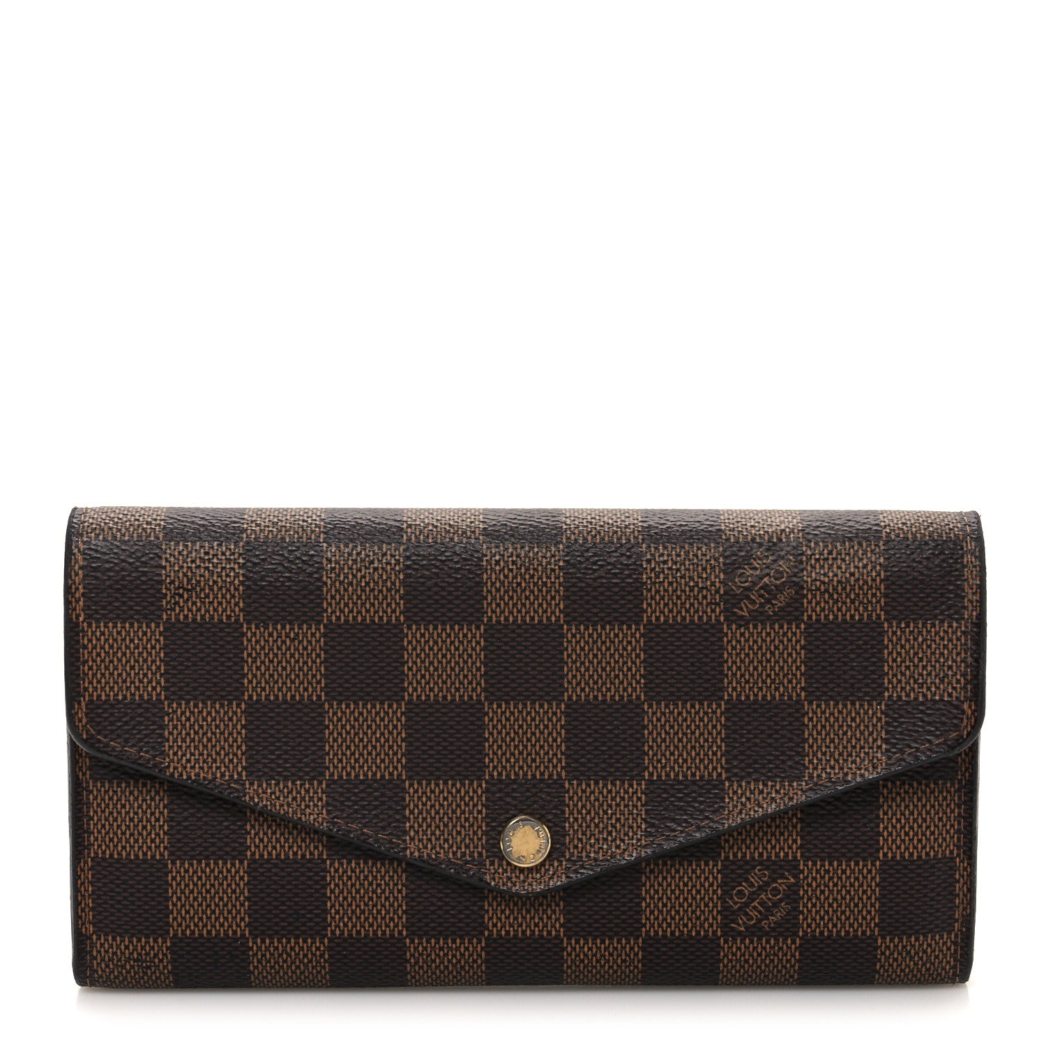 Louis Vuitton Damier Ebene Sarah Wallet NM 1 of 6