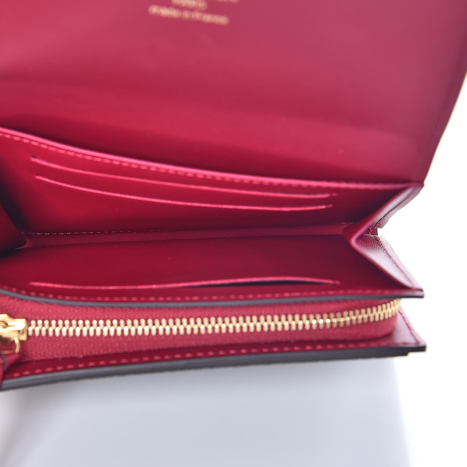 Louis Vuitton Monogram Flore Compact Wallet Fuchsia 5 of 7