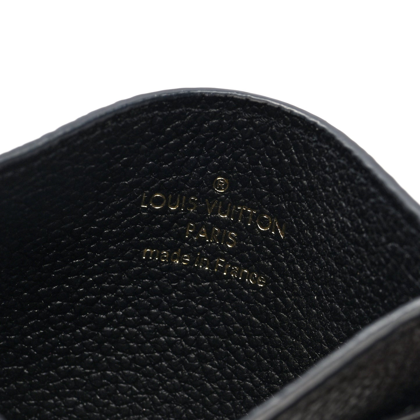 Empreinte Card Holder Black Beige
