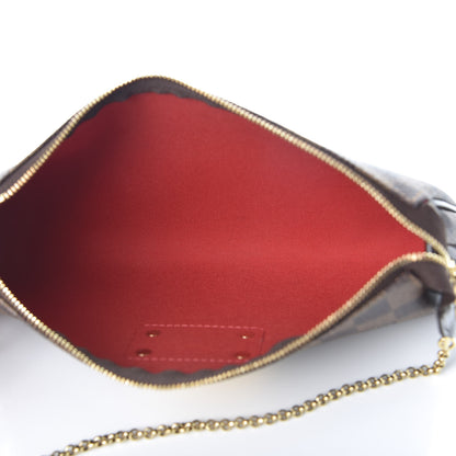 Louis Vuitton Damier Ebene Eva Clutch 4 of 9