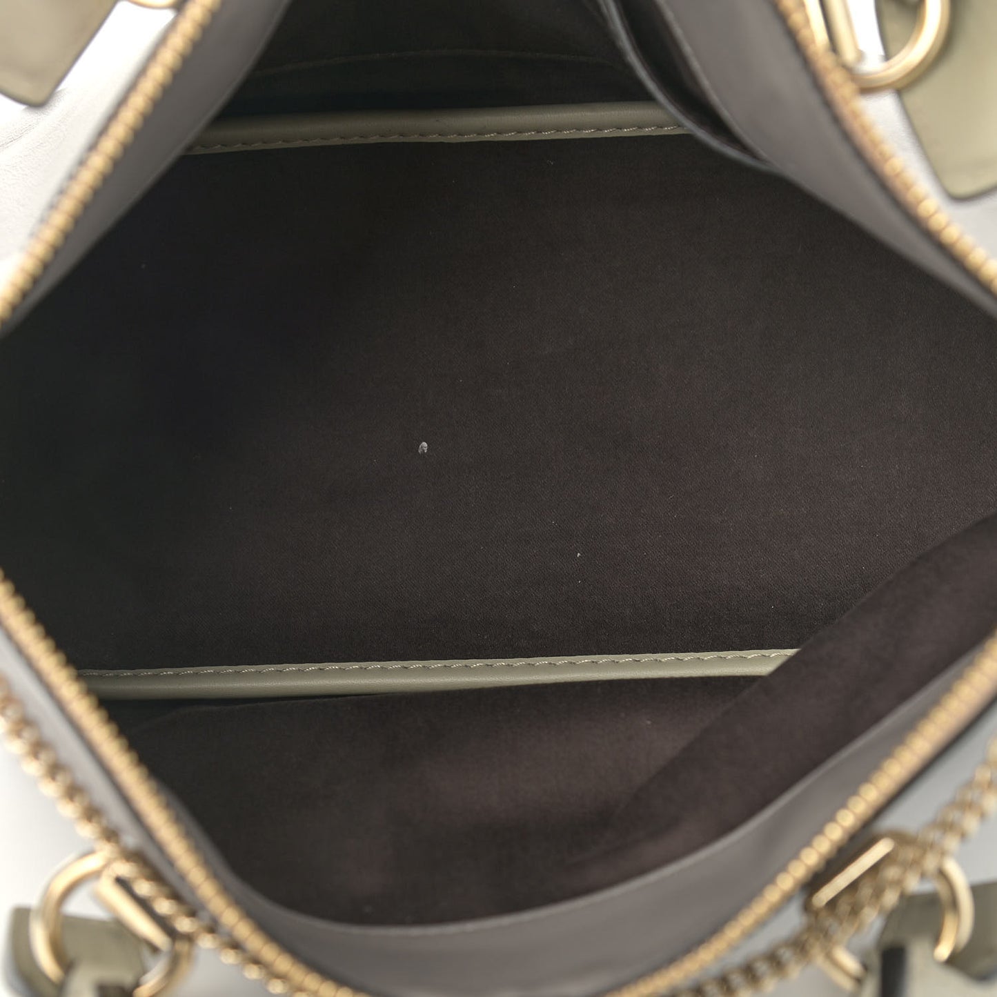 Smooth Calfskin Mini Baylee Tote Cashmere Grey