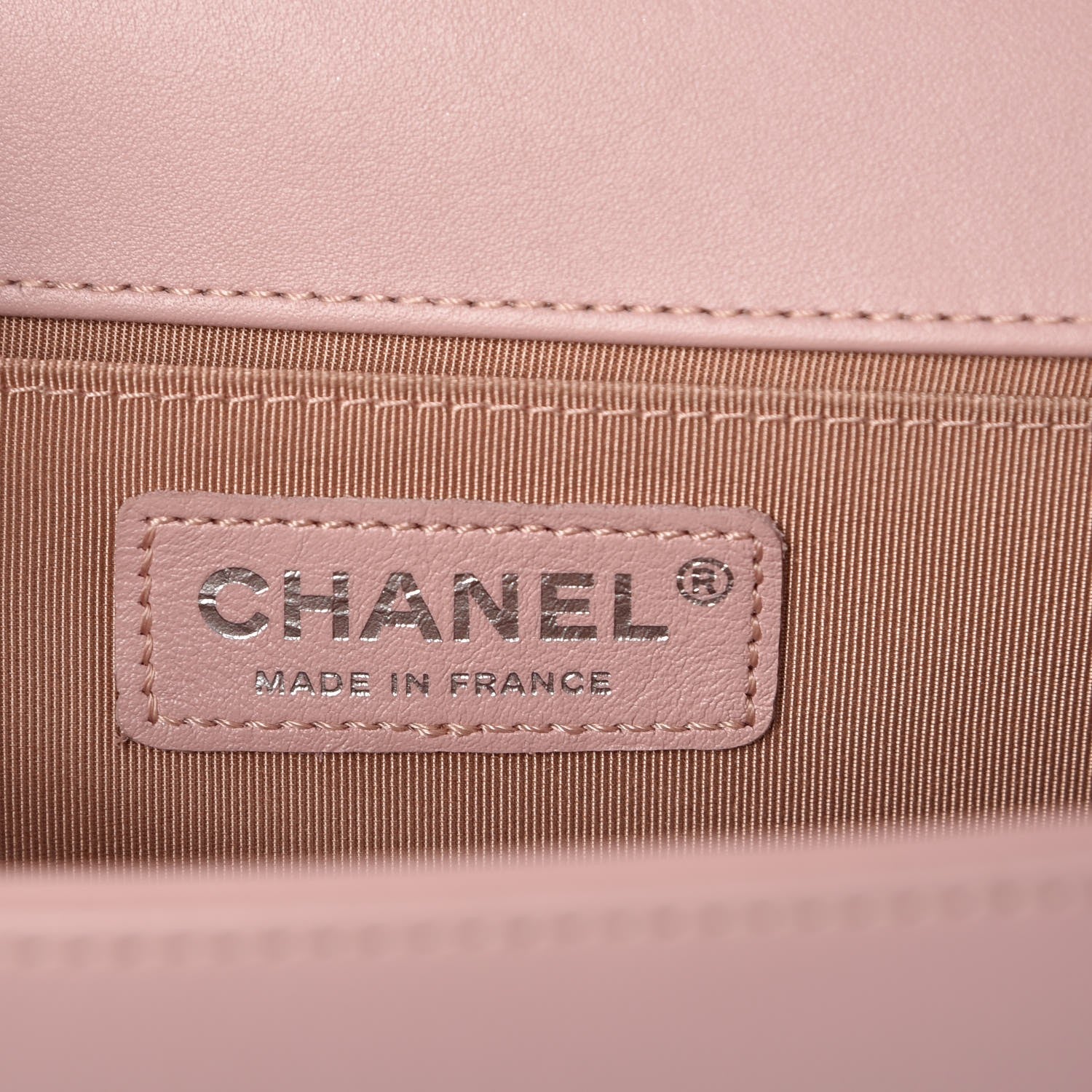 Chanel Calfskin Quilted Medium Boy Flap Light Pink 6 of 10