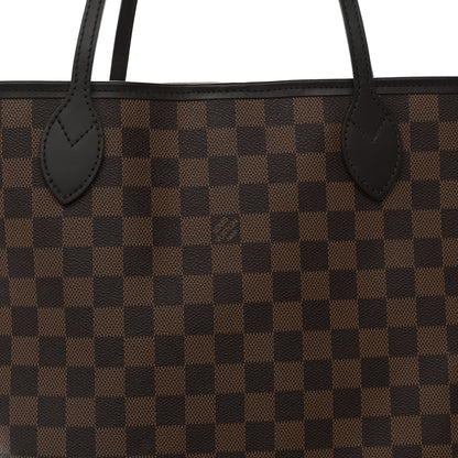 Louis Vuitton Damier Ebene Neo Neverfull MM Rose Ballerine 8 of 12