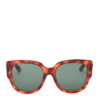 Gucci Acetate Square Frame Sunglasses GG0142SA Tortoise 2 of 6