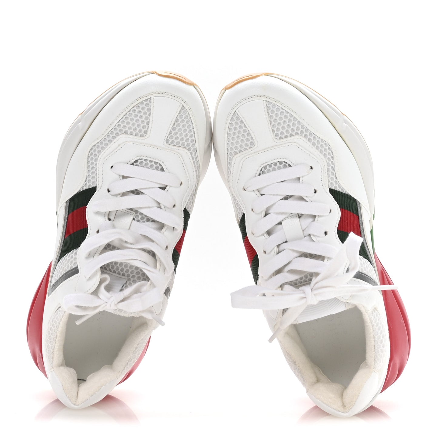 Lavaredo Eco Fabric Mesh Web Womens Rhyton Reflective Sneakers 36.5 Great White Water Rose Silver