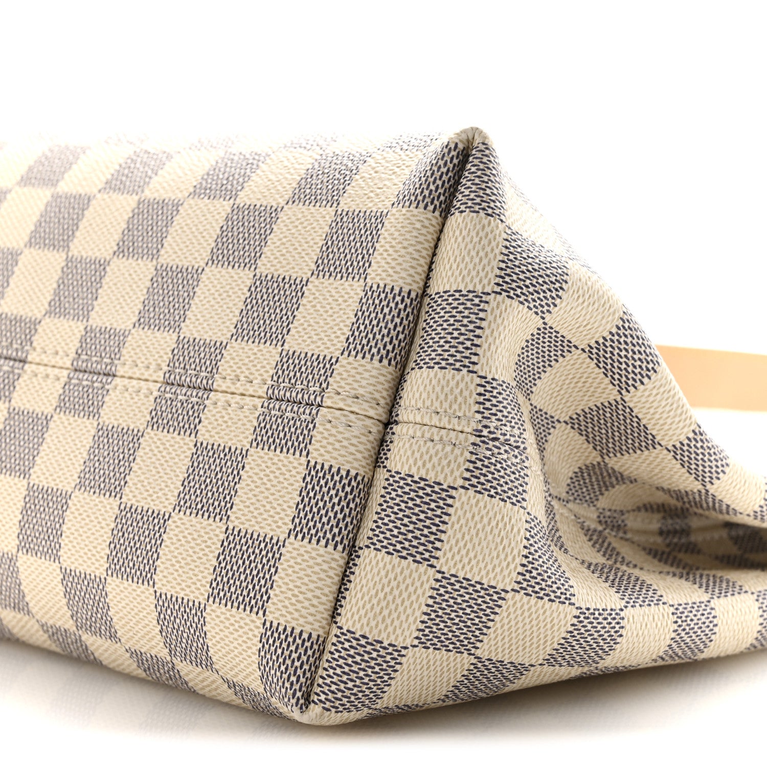 Louis Vuitton Damier Azur Graceful MM Rose Ballerine 9 of 12