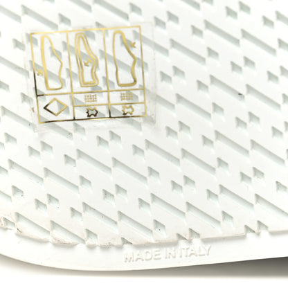 Hermes Canvas Calfskin Leopard Get Sneakers 36.5 Prunoir White 8 of 10