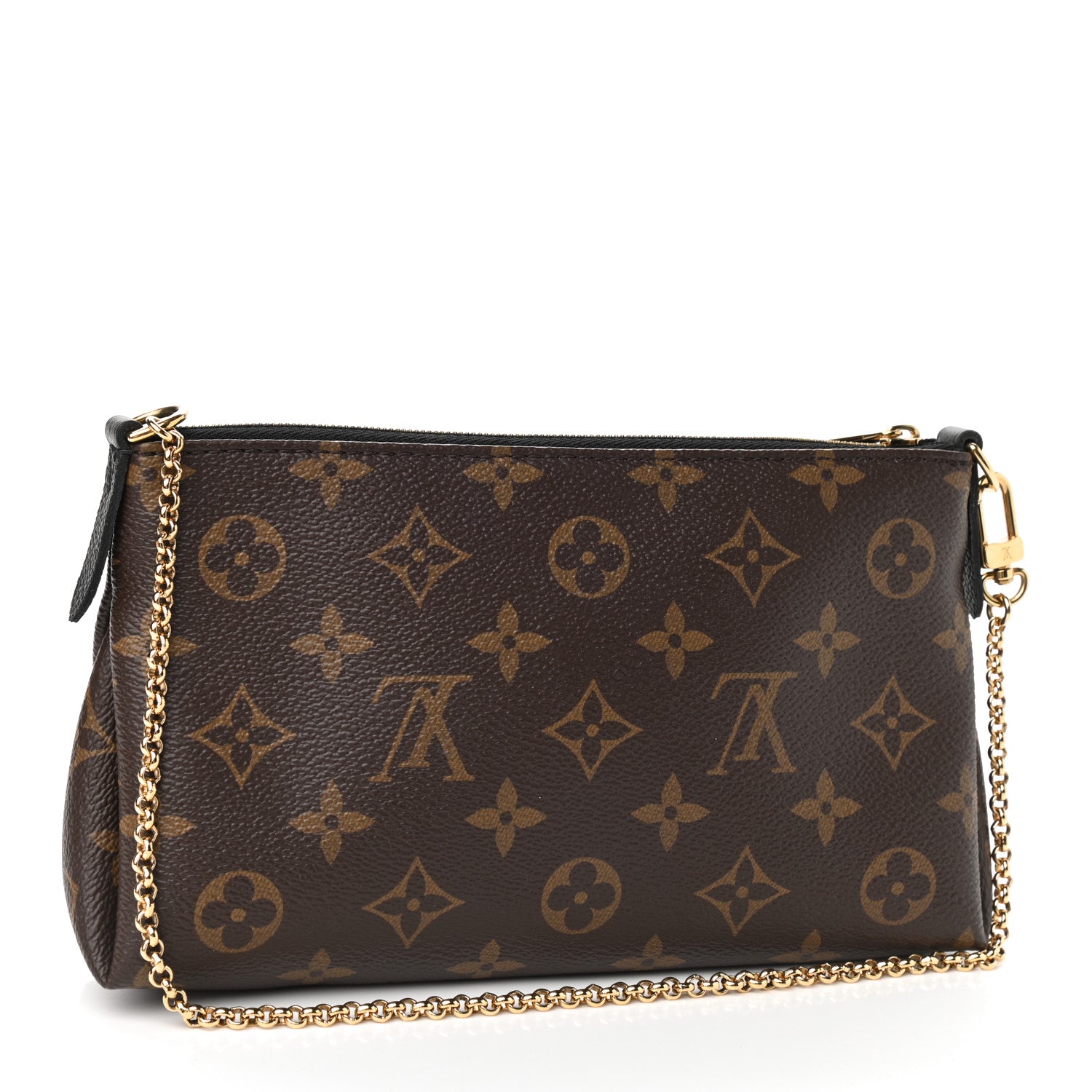 Louis Vuitton Monogram Pallas Clutch Black 2 of 8