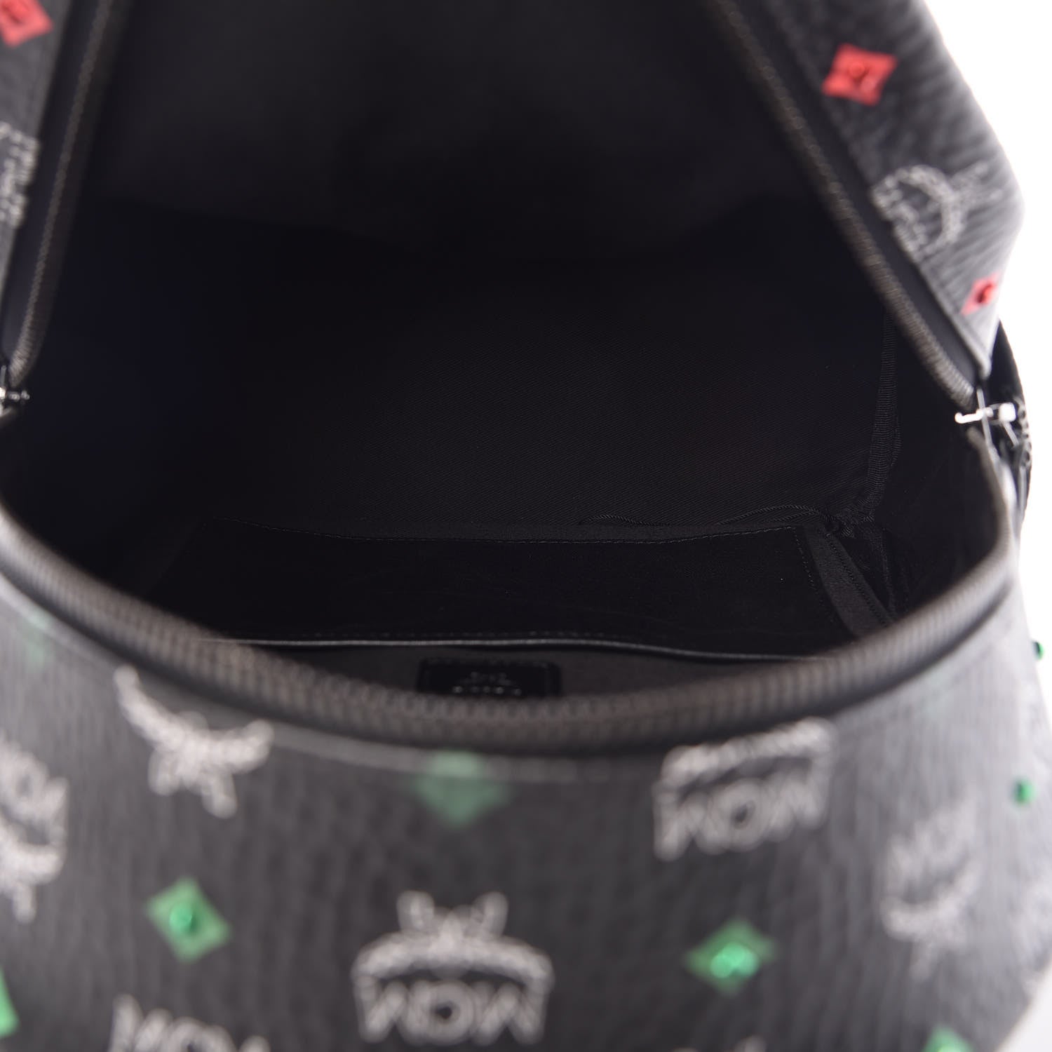 MCM Visetos Spektrum Small Stark Backpack Black 5 of 10