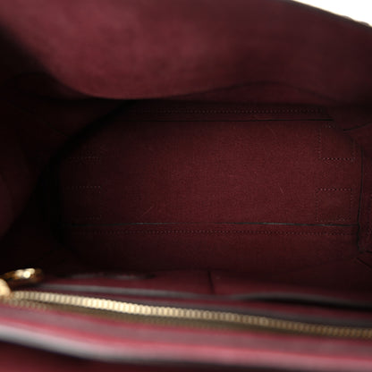 Mulberry Calfskin Studded Medium Cara Delevingne Convertible Satchel Oxblood 5 of 10