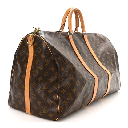 Louis Vuitton Monogram Keepall Bandouliere 55 2 of 9