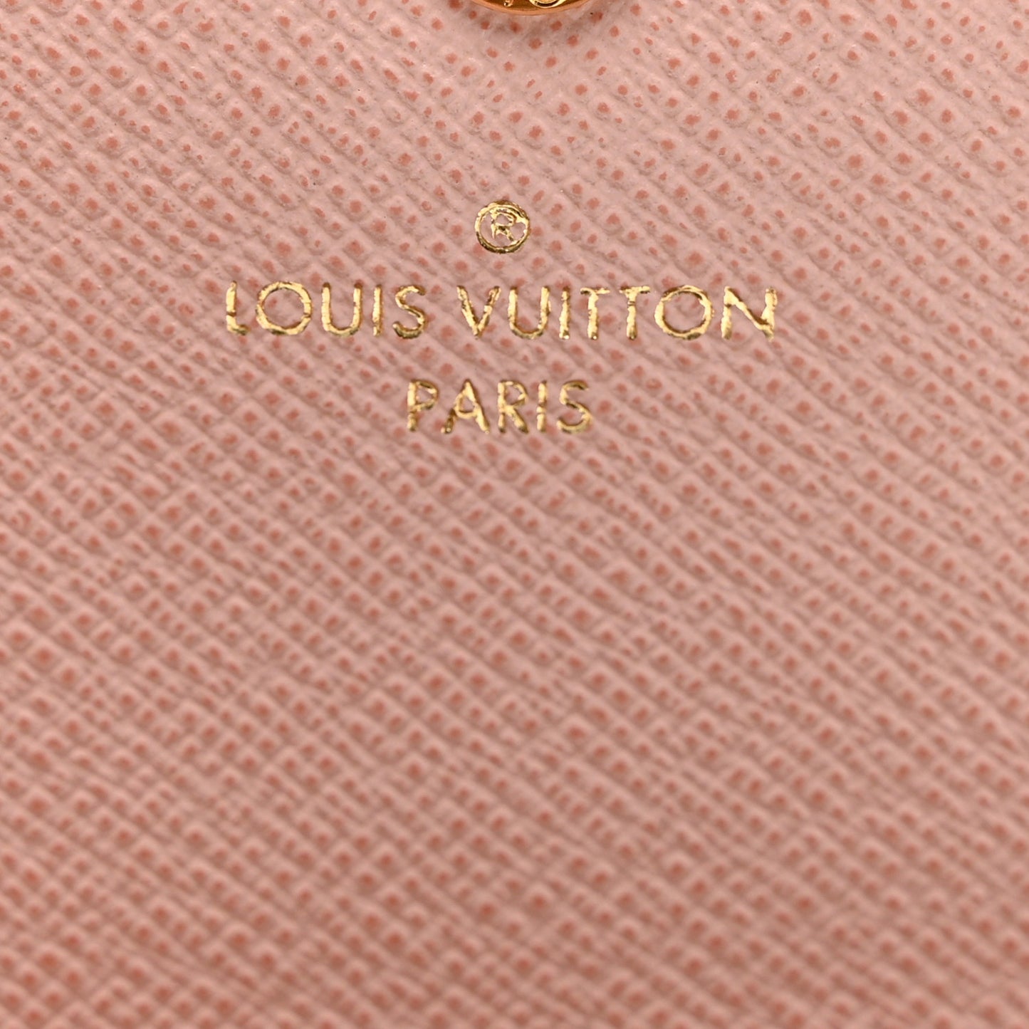 Damier Azur Emilie Wallet Rose Ballerine