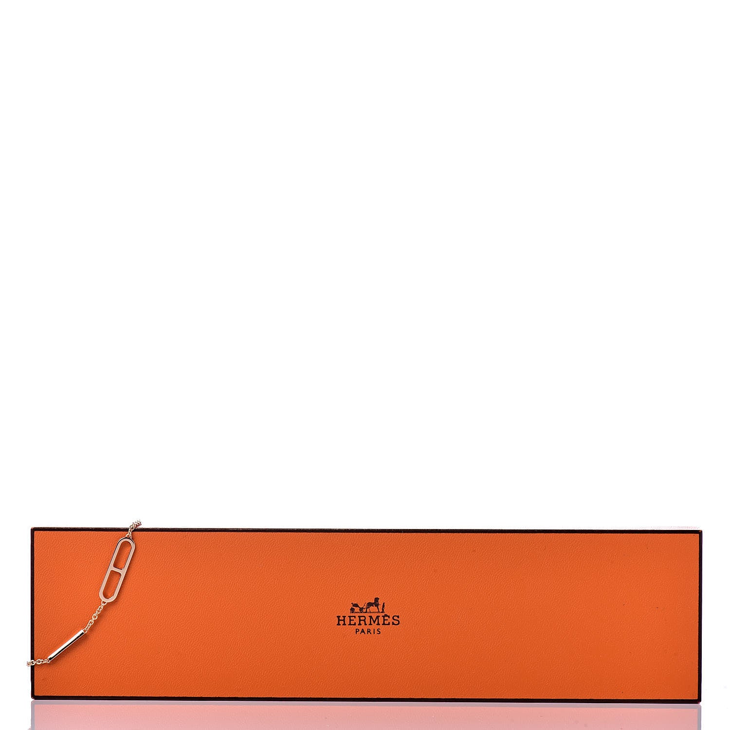 Hermes 18K Rose Gold PM Ever Chaine D'Ancre Bracelet SH 6 of 6